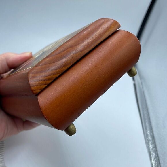 Vintage blessed Virgin Mary music box by Danbury Mint. - Picture 8 of 13